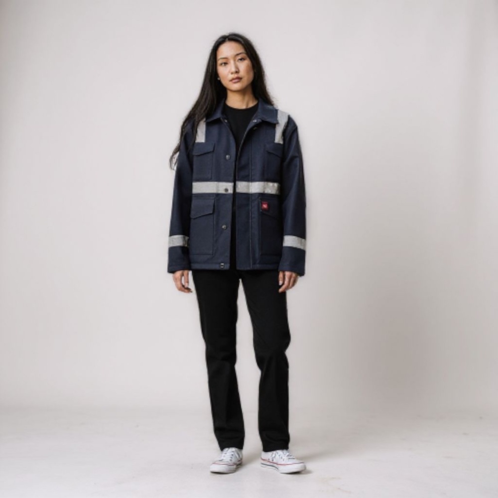 Dakota Outerwear Insulated Fire Resistant Jacket with Reflectors, Men's S-4XL